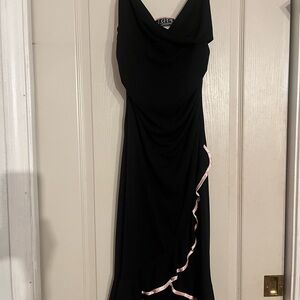 Y2K City Triangles Black and Pink Dress Juniors Medium